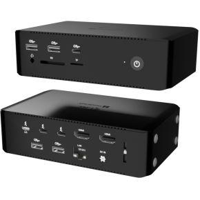 I-tec Thunderbolt5 Quattro Display Docking Station, 5x USB, 2.5 GLAN + Power Delivery 140W