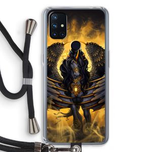 Pegasus: OnePlus Nord N10 5G Transparant Hoesje met koord