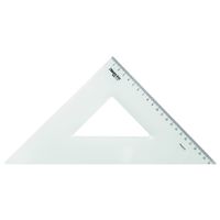 driehoek Aristo 30cm 45° GeoCollege - thumbnail