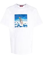 Mostly Heard Rarely Seen 8-Bit t-shirt Highest Up Here en coton - Blanc