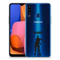 Samsung Galaxy A20s Telefoonhoesje met Naam Floss - thumbnail