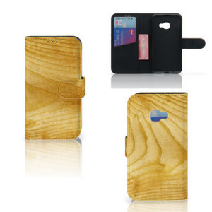 Samsung Galaxy Xcover 4 | Xcover 4s Book Style Case Licht Hout