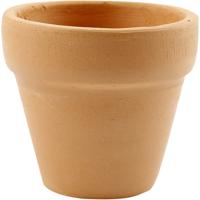 Creativ Company Bloempot, h: 4,2 cm, d 5 cm, 48 stuk/ 1 doos