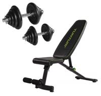 Tunturi UB20 + 2x Dumbellset 20 kg - thumbnail