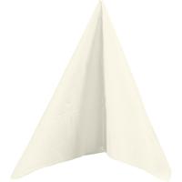 Servetten - 40x - creme wit - 33 x 33 cm - papier - lunch/diner servetjes