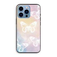 White butterfly: iPhone 13 Pro Biologisch afbreekbaar hoesje