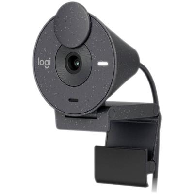 Logitech BRIO 305 graphit Full HD-webcam 1920 x 1080 Pixel Geïntegreerd afdekpaneel, Microfoon