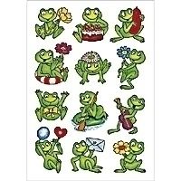 HERMA DECOR stickers frogs 3 sheets etiket