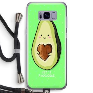 Avocuddle: Samsung Galaxy S8 Plus Transparant Hoesje met koord