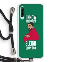 Sleigh Bells Ring: Huawei P Smart Pro Transparant Hoesje met koord