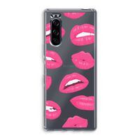 Bite my lip: Sony Xperia 5 Transparant Hoesje