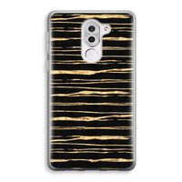 Gouden strepen: Honor 6X Transparant Hoesje
