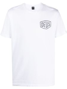 Deus Ex Machina t-shirt à logo Biarritz Address - Blanc