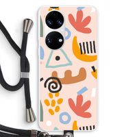 Abstract: Huawei P50 Transparant Hoesje met koord