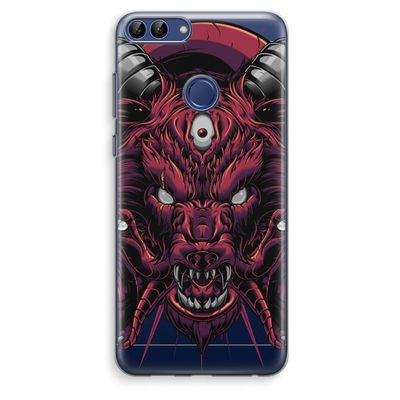 Hell Hound and Serpents: Huawei P Smart (2018) Transparant Hoesje