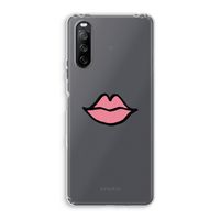Kusje: Sony Xperia 10 III Transparant Hoesje