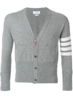 Thom Browne cardigan à col v - Gris