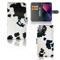 iPhone 13 Mini | Telefoonhoesje | Met pasjeshouder | Koeienvlekken