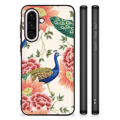 Dierenprint Telefoonhoesje voor Samsung Galaxy A56 Pink Peacock