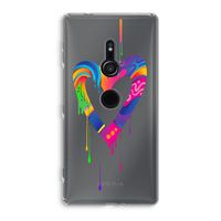 Melts My Heart: Sony Xperia XZ2 Transparant Hoesje