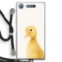 Duke: Sony Xperia XZ1 Transparant Hoesje met koord