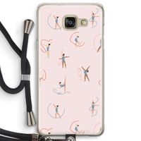 Dancing #3: Samsung Galaxy A5 (2016) Transparant Hoesje met koord