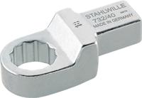 Stahlwille ringinsteekgereedschap | sleutelwijdte 14 mm 14 x 18 mm | chroom-legering-staal | chroom-vanadium | 1 stuk - 58224014 58224014