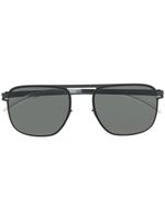 Mykita lunettes de soleil à monture carrée - Gris