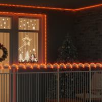 Touwenlicht met 240 LED Warmwit 10 m PVC
