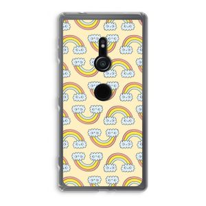 Regenboog: Sony Xperia XZ2 Transparant Hoesje
