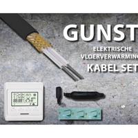 Best Design Best-Design "Gunstig" Vloerverwarmings Kabel Set 17,2 mtr 340 Watt