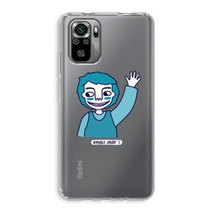 Zwaai: Xiaomi Redmi Note 10S Transparant Hoesje