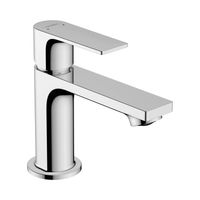 Hansgrohe Wastafelmengkraan Rebris E Eengreeps 80 Met Trekwaste Chroom