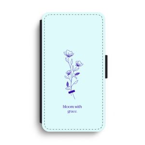 Bloom with grace: iPhone XS Max Flip Hoesje