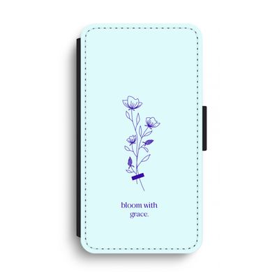 Bloom with grace: iPhone XS Max Flip Hoesje