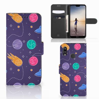 Huawei P20 Lite | Wallet Case | met Pasjes | Space