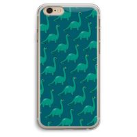 Diplodocus: iPhone 6 Plus / 6S Plus Transparant Hoesje