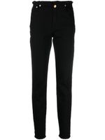 TOM FORD jean skinny Comfort à bords frangés - Noir