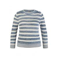 Rabe - Blauw | Dames | Trui | Blauw | 38 | regular | Kamst mode