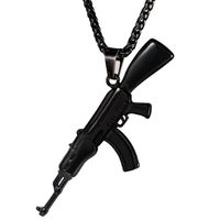 Mendes kettinghanger Edelstaal AK47 Black