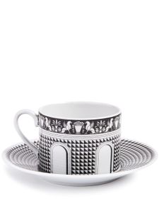 Fornasetti tasse à thé Facciata Quattrocentesca - Blanc