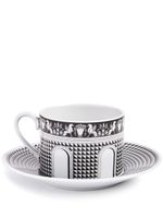 Fornasetti tasse à thé Facciata Quattrocentesca - Blanc - thumbnail