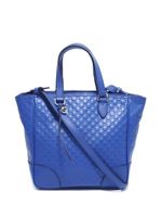 Gucci Pre-Owned sac à main Micro Guccissima 2000 - Bleu - thumbnail