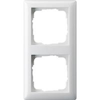 GIRA 021203 Frame 2-voudig System 55, Standaard 55 Zuiver wit (glanzend) 1 stuk(s)
