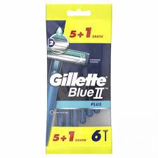 Gillette Gillette Blue II Plus 2 Scheermesjes - 5 + 1 Stuks