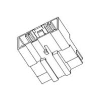 Molex Male behuizing (board) 309681168 1 stuk(s) Bulk