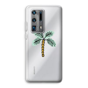 Palmboom: Huawei P40 Pro Plus Transparant Hoesje