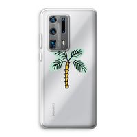 Palmboom: Huawei P40 Pro Plus Transparant Hoesje