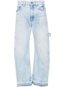 Stella McCartney mid-rise tapered-leg jeans - Bleu