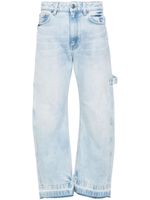 Stella McCartney mid-rise tapered-leg jeans - Bleu - thumbnail